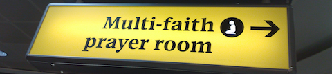 Multifaith Prayer Room Sign